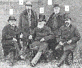 Figure 3.13 Niagara International Commission (left to right: Mascart, Unwin, Thompson (pres.), Sellers, Turrettini)