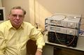 Year 2004 - Dr. Ulrich Rohde is evaluating two-tone intermodulation test on ICOM trans-receivers for validating the performance, Rohde & Schwarz signal generators are used for providing LO signals. I am proud of using my company (Rohde & Schwarz) electronic equipments, my family owns 50% Rohde & Schwarz.