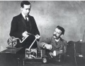 Guglielmo Marconi and George Kemp